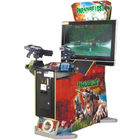 Arcade game black color fiberglass material high definition LCD shooting simulation