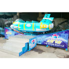 Blue color fiberglass quality space theme fly ride for indoor and outdoor playground entertainment