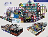 Indoor soft playground in blue design  for kids with sailing theme