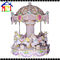 China Kiddie horse ride merry-go-round carrousel 6 seats girls game for amusement park exporter