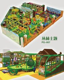 China Indoor soft playground in fantasy colors design and games for kids in forest theme factory
