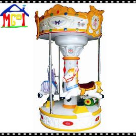 China 3 seats merry-go-round carousel for kids amusement theme park distributor