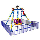 Blue and yellow color  flying chair durable fiberglass quality and long working life for amusement equipment