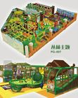 Indoor soft playground in fantastic colors design and games for kids in circus theme