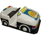 White battery racing car playground equipment fiberglass amusement toy ride