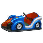 White battery racing car playground equipment fiberglass amusement toy ride