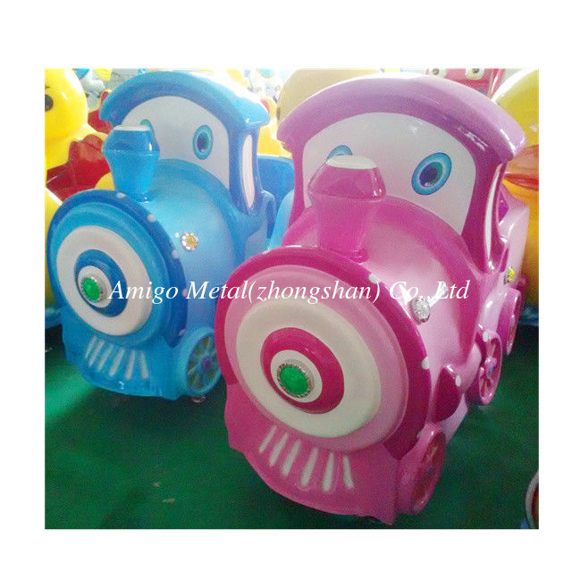 Swing game machine MP4 kiddie ride with music and video pink colour and blue colour options
